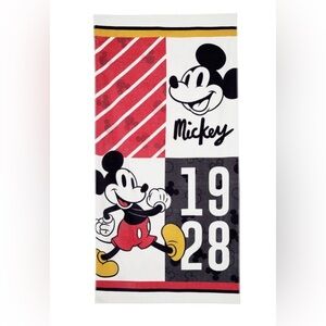 Disney Mickey Mouse Printed Beach Towel Comfy Cozy X-Large Size 36” x 72” Cotton